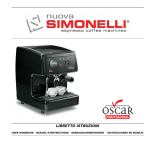 Nuova Simonelli Oscar Operator`s Manual from Zuccarini Importing