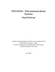 ENGN3214 - Telecommunications Systems Hugh