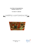 User Manual Happylightshow Software Version 2.22 for Astra H