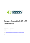 Grove - Chainable RGB LED User Manual