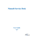 Nimsoft Service Desk User Guide