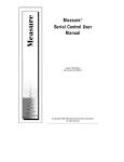 Measure Serial Control User Manual