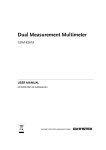 Dual Measurement Multimeter