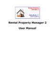 Rental Property Manager 2 User Manual