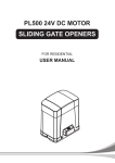 SLIDING GATE OPENERS
