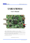 USB3-FRM14 User Manual