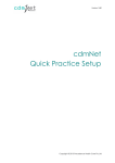 Quick Start Guide for General Practice Setup