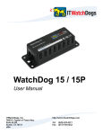 WatchDog-15 User Manual (rev A1.02)