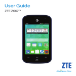 AT&T Z667 User Guide - ZTE