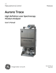 Aurora Trace Moisture Analyzer User Manual 6 MB