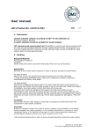 LMC user information sheet