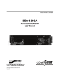 SEA-8203A User Manual