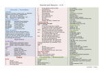 Literals / Variables Operators Codes Commands / Statements