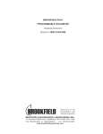 BROOKFIELD DV-II+ PROGRAMMABLE VISCOMETER Operating