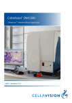 CellaVision® DM1200 User`s Manual 3.0