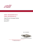 LAN25255 - User`s Manual - RTD Embedded Technologies, Inc.