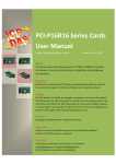 PCI-P16R16 Series Cards User Manual