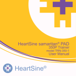 HeartSine 350P - Trainer User Manual