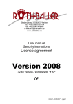 Version 2008 - Rothballer Systeme