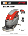 Stealth ASD26BT Operator Manual