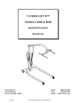vander-lift ii™ models b450 & b600
