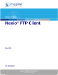 NEXIO NXOS Installation and User Manual