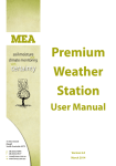 Premium Weather Station User Manual