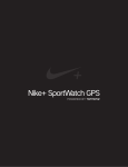Nike+ SportWatch GPS User Manual