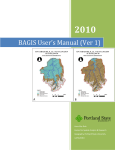 BAGIS User`s Manual (Ver 1)