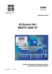 YSI IQ SensorNet 2020 XT Terminal User Manual