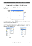 NextOffice HTML Editing