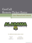 Remote Ticket Entry Manual