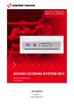 Boxing Scoring System 2013