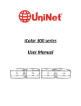 iColor 300 series User Manual