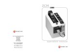 ZCM1000 Tape Dispenser - Start