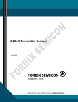 4-20mA Transmitter Receiver - FORBIX SEMICON, Electronics