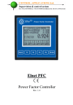 Elnet PFC - User Manual 26.02.2012