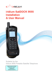 iridium SatDOCK 9555 Installation & User Manual