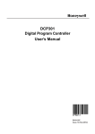 DCP301 Digital Program Controller User`s Manual