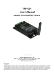 TRP-C51 User`s Manual - Equinox Technologies UK Ltd.