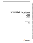 M5271EVB User`s Manual - Freescale Semiconductor