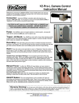 VZ-Pro-L Camera Control Instruction Manual