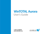 WinTOTAL User`s Guide (Print Manual)