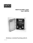 9200-PLUS NRG Logger User`s Manual