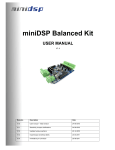 miniDSP Balanced kit