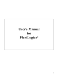 User`s Manual for FlexiLogics®