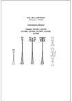 Solar Lamp Post User Manual