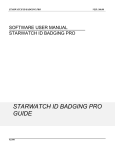 STARWATCH ID BADGING PRO English Manual(v1