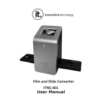 ITNS Film and Slide Converter -401 User Manual