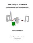 TRACE Plug-in Users Manual